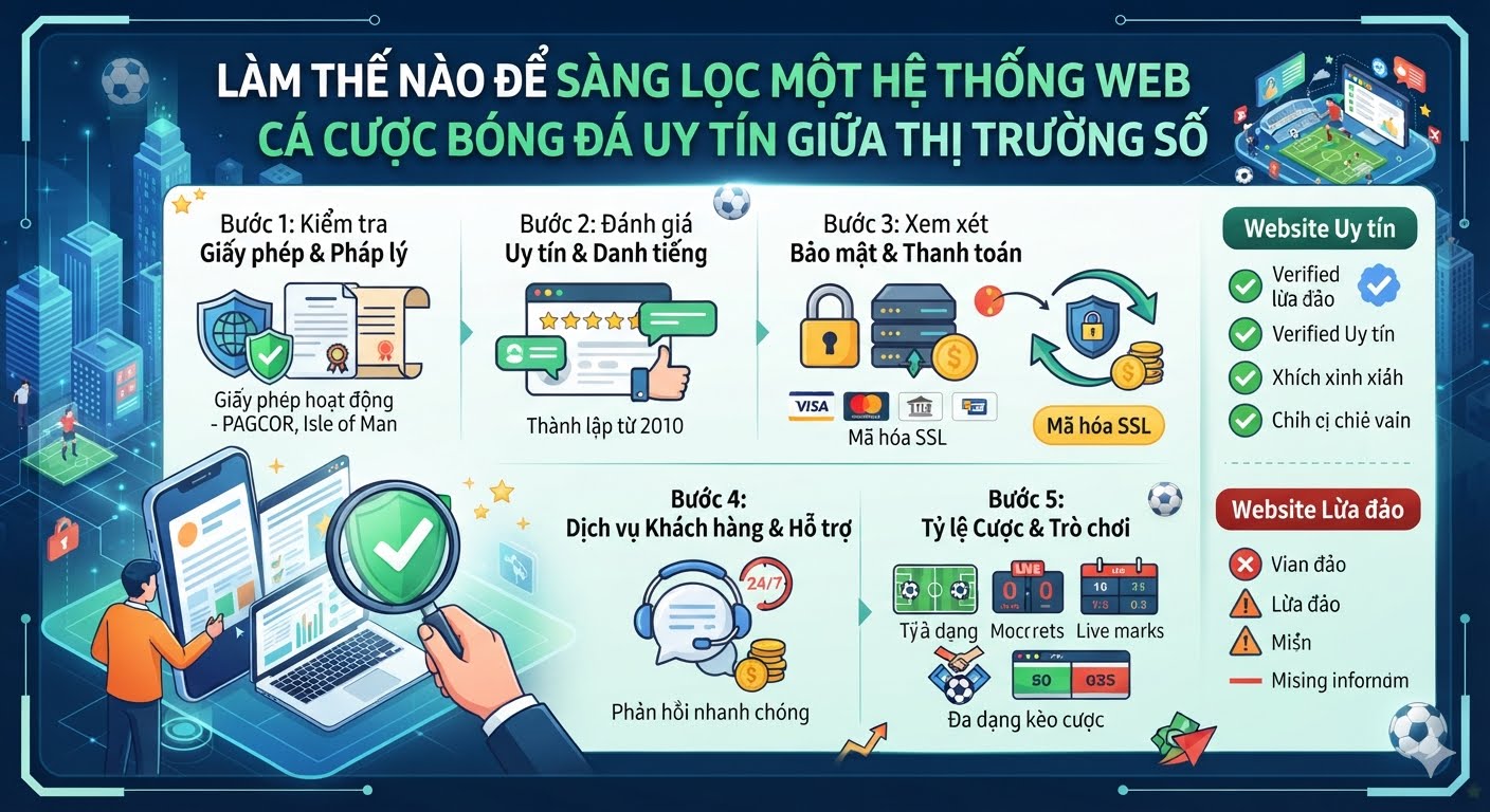 web cá cược bóng đá uy tín