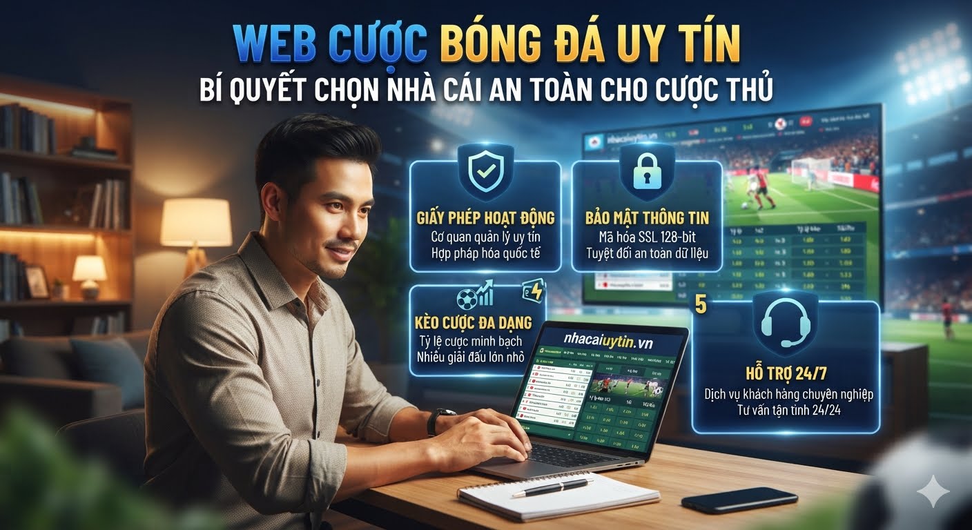 web cược bóng đá uy tín